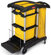 View: 9T73 Microfiber Janitor Cleaning Cart